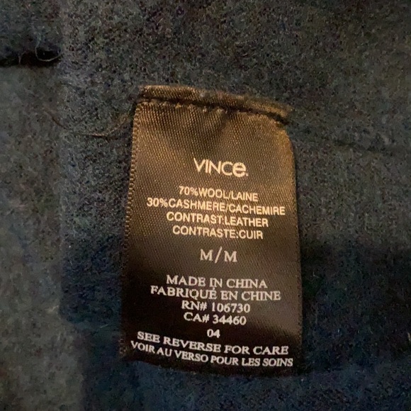 Vince wool and cashemere long sleeve top - Picture 4 of 5